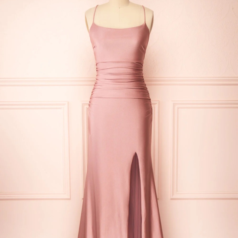 Blush Bridesmaid dress size M - Boutique 1861